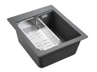 Мойка кухонная Emar Quartz EMQ-1420.Q Антрацит