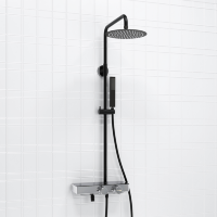 WasserKRAFT A114.258.218.CB Thermo Душевая система с термостатическим смесителем