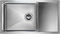 Мойка кухонная Paulmark Gerberg 78F Uni PM217844-BS из нержавеющей стали, нержавеющая сталь
