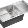 Мойка кухонная Paulmark Gerberg 78F Uni PM217844-BS из нержавеющей стали, нержавеющая сталь