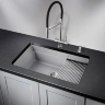 Кухонная мойка Granula Kitchen Space KS-7303U алюминиум
