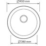 Кухонная мойка SEAMAN ECO Roma SMR-450A