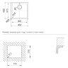 Кухонная мойка подстольного монтажа SCHOCK Soho 50U, пуро (700567U)