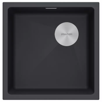 Мойка для кухни Paulmark IT-GRANIT LUMI 45 UNI-SKEW, артикул LU45SK-AN