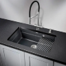 Кухонная мойка Granula Kitchen Space KS-7303U шварц