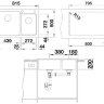 Мойка кухонная Blanco Naya 8 Мягкий белый 527130
