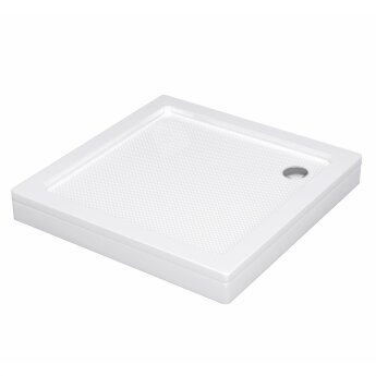 Душевой поддон WasserKRAFT Amper 29T19, квадратный 100x100x17,5 см, акриловый