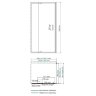Душевой уголок WasserKRAFT Berkel 48P16 110x100x200 см, с распашными дверьми