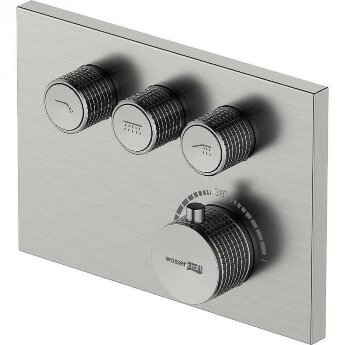 Смеситель для душа WasserKRAFT Wern 4258 Thermo с термостатом Никель