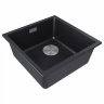 Мойка для кухни Paulmark IT-GRANIT LUMI 45 UNI-SKEW, артикул LU45SK-BLM