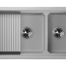 Мойка для кухни Granula Kitchen Space 7304U арктик, 73х45,5 см, прямоугольная