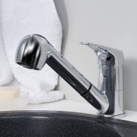 Смеситель WasserKRAFT Oder 6365 для кухни с выдвижным изливом