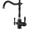 Смеситель для кухни ZORG Steel Hammer SH 812 BLACK BRONZE