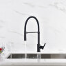 Смеситель Paulmark Halt Ha214021-AN для кухонной мойки, антрацит