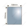 Зеркало с LED-подсветкой MELANA-5070 (MLN-LED188)
