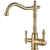 Смеситель для кухни ZORG Steel Hammer SH 812 BRONZE
