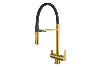 Смеситель для кухни ZORG SZR-3030 GOLD Золото