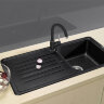 Смеситель Blanco Mida Silgranit черный  526232
