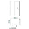 Душевой уголок WasserKRAFT Dinkel 58R06 120x80x200 см, с раздвижными дверьми