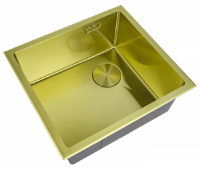 Мойка ZORG LUX 4844 GOLD SATIN с накладкой