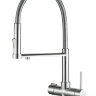 Смеситель для кухни ZorG Steel Hammer SH 2002 SATIN