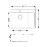 Мойка Alveus QUARTO 20 BRS-90 1124383