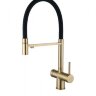 Смеситель для кухни Emar ЕС - 7024 PVD Golden