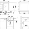 Мойка кухонная Blanco Metra 6 вулкан серый 527295