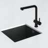 Смеситель Schock Epos full color 710683 серебристый камень