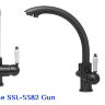 Смеситель Seaman Barcelone SSL-5382-DG (Dark Gun, PVD, satin) - Тёмная оружейная сталь