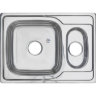 Мойка MELANA 6950S U 0,8/180 1,5-я чаша врезная прямоугольная с сифоном (228 t *10)