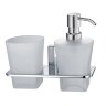 Держатель дозатора и стакана WasserKRAFT Leine K-5089
