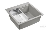 Мойка кухонная Emar Quartz EMQ-1520.Q Барит