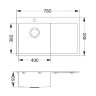 Мойка Alveus QUARTO 30 BRS-90 1124384
