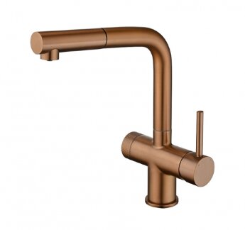 Смеситель для кухни Emar EC-7026 PVD Coppery