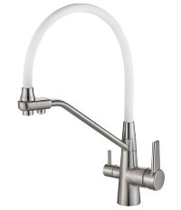 Смеситель для кухни Zorg Steel Hammer SH 903-8 satin