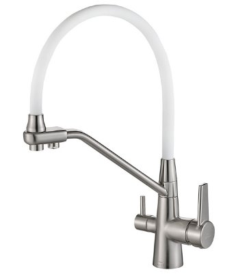 Смеситель для кухни Zorg Steel Hammer SH 903-8 satin