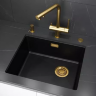Мойка для кухни Paulmark IT-GRANIT LUMI 55 UNI-SKEW, артикул LU55SK-AN