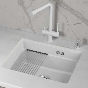 Мойка для кухни Granula Kitchen Space 5501iU арктик, 55х45 см, прямоугольная