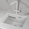 Мойка для кухни Granula Kitchen Space 5501iU арктик, 55х45 см, прямоугольная