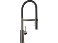 Cмеситель Blanco Catris-S Flexo Dark steel 527731