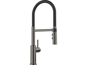 Cмеситель Blanco Catris-S Flexo Dark steel 527731