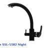 Смеситель Seaman Barcelone SSL-5382 (Night Matt) - Черный матовый