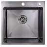 Мойка для кухни Hoffger HFG-5050TB BLACK (декор)