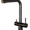 Смеситель для кухни Zorg Inox с фильтром ZORG SZR-7039 BR/GRAFIT