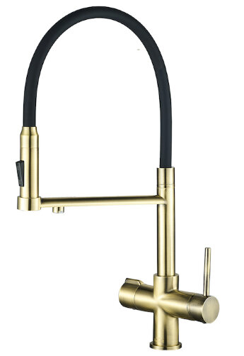Кухонный смеситель Zorg Steel Hammer SH 2003 BRONZE