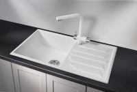 Мойка для кухни Granula 8601 арктик, 86х50 см, прямоугольная