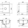 Кухонная мойка SCHOCK Optima 45D, неро (701054)
