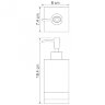 Дозатор для жидкого мыла WasserKRAFT Inn K-4399