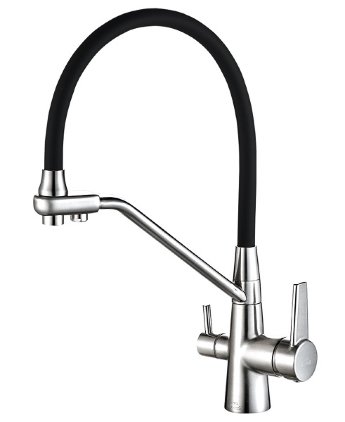 Смеситель для кухни ZORG Steel Hammer SH 903-6 CR ХРОМ